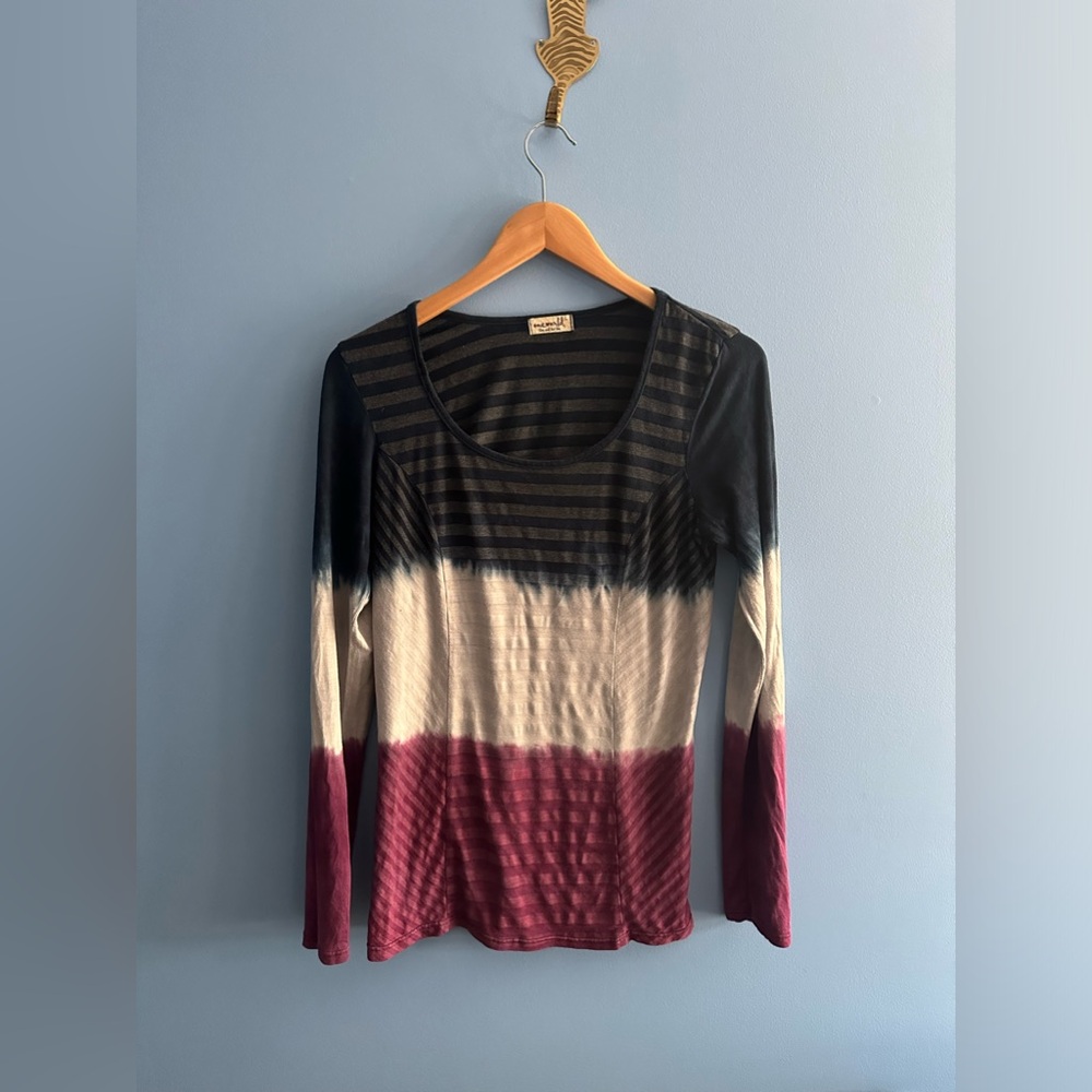 One World - Tie-Dyed Long Sleeved T-Shirt